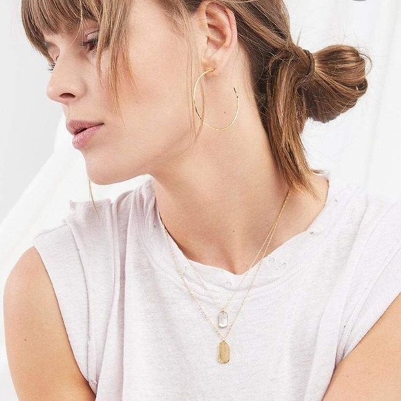 gorjana griffin dog tag necklace